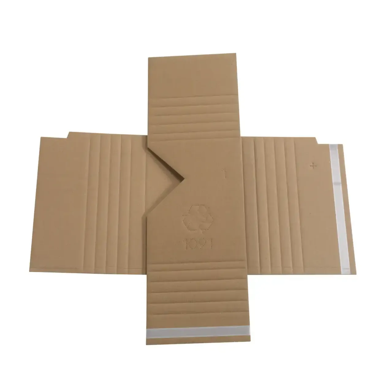 Bogomslag - Krydspack 310x250x0-100mm - Brun- 50 stk