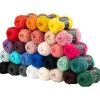 Bomuldsgarn længde 170 meter 8|4 assorteret farver | 30 x 50 gram