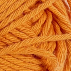 Bomuldsgarn nr. 8/8 L: 80-85 m orange 50 g
