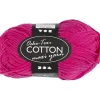 Bomuldsgarn nr. 8/8 L: 80-85 m pink 50 g