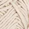 Bomuldsgarn nr. 8/8 L: 80-85 m sand 50 g
