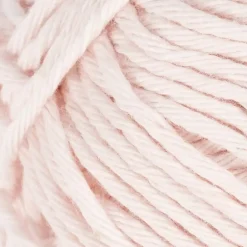 Bomuldsgarn nr. 8/8 L: 80-85 m støvet rosa 50 g