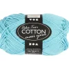 Bomuldsgarn nr. 8/8 L: 80-85 m turkis 50 g