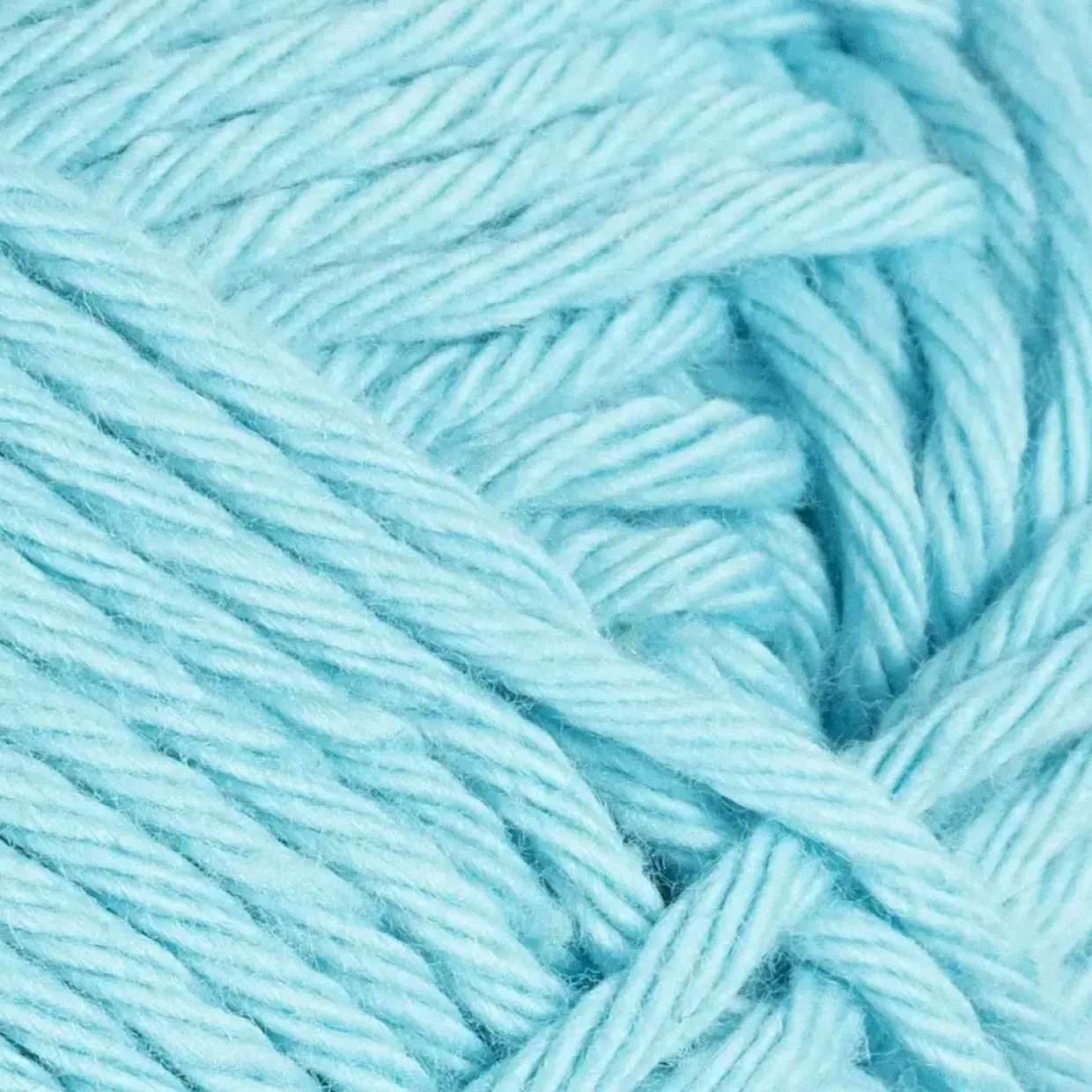 Bomuldsgarn nr. 8/8 L: 80-85 m turkis 50 g