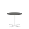Bord Amy Ø650 H582 mm, Antracit laminat Hvidt understel