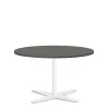 Bord Amy Ø900 H582 mm, Antracit laminat Hvidt understel
