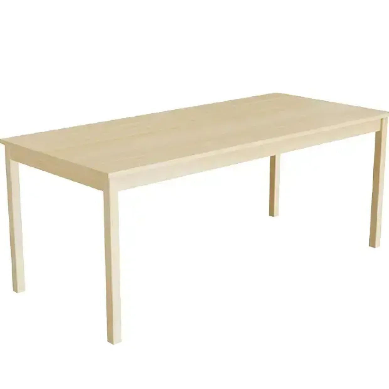 Bord Lovis 601, L1800xB800xH720, lyddæmpende birk laminat