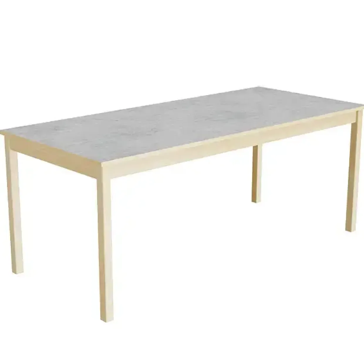 Bord Lovis 601, L1800xB800xH720 mm, lyddæmpende linoleum