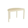 Bord Lovis 609, 1200x600 mm Højde 720 mm med lyddæmpende birk laminat, birk understel