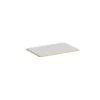 Bordplade ESD 24 mm 800x800 mm Lys grå Vinyl