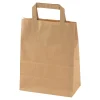 Bæreposer papir 8l brun 70g - 250stk