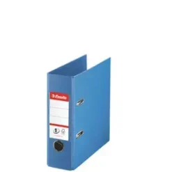 Brevordner A5 Esselte No1 blå 468650 - 75 mm ryg