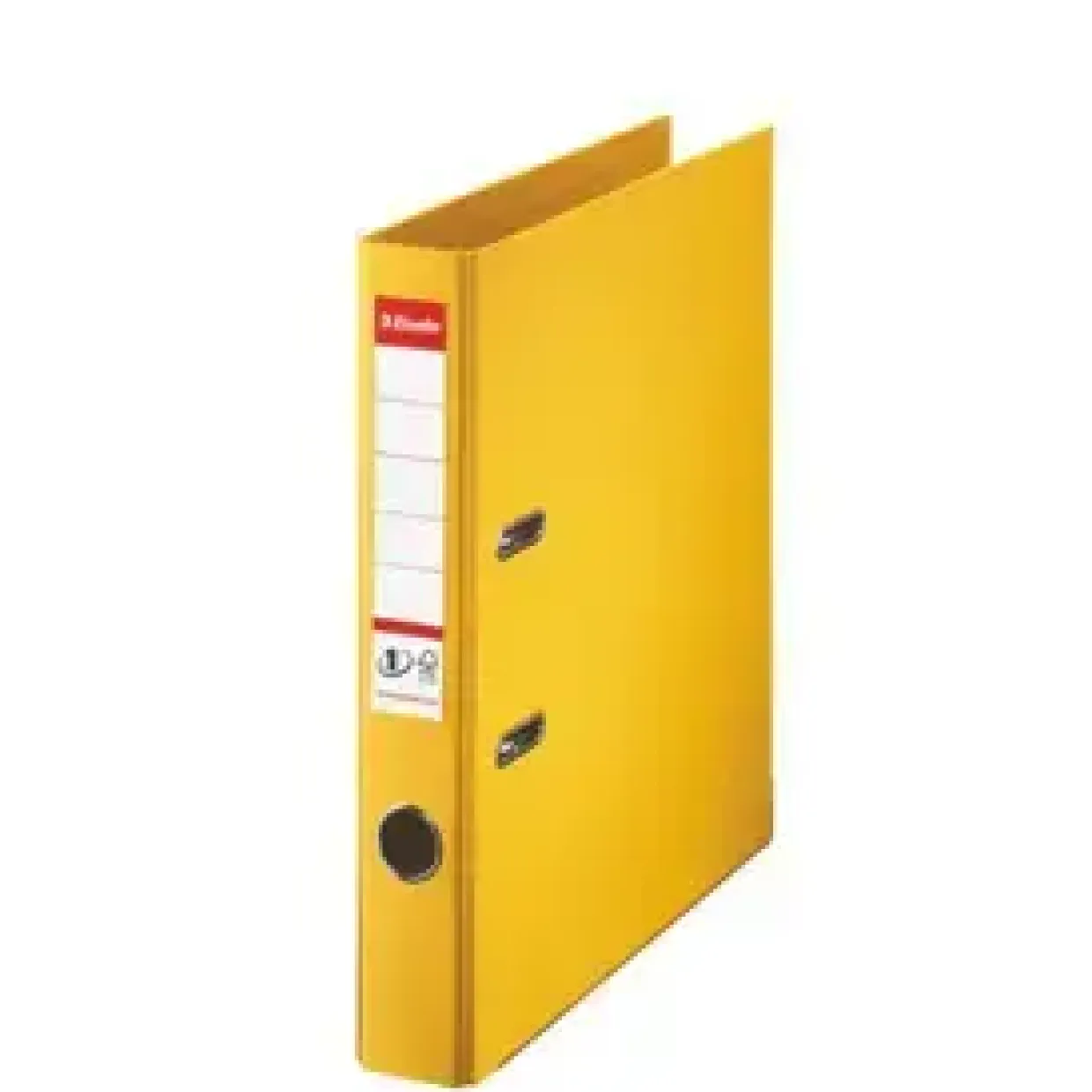 Brevordner A4 Esselte No. 1 gul med 50 mm ryg - 811410