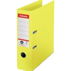 Brevordner A4 No1 POB Esselte 75mm - gul