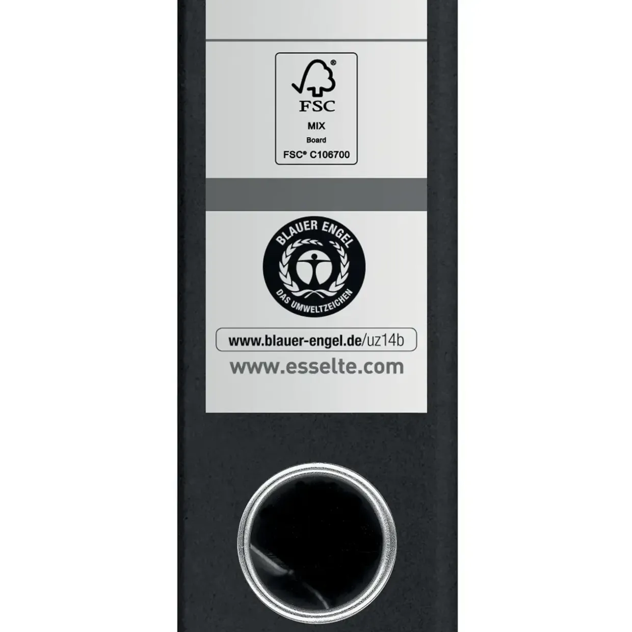 Brevordner Esselte No 1 A4 50mm hvid POB - 10 stk