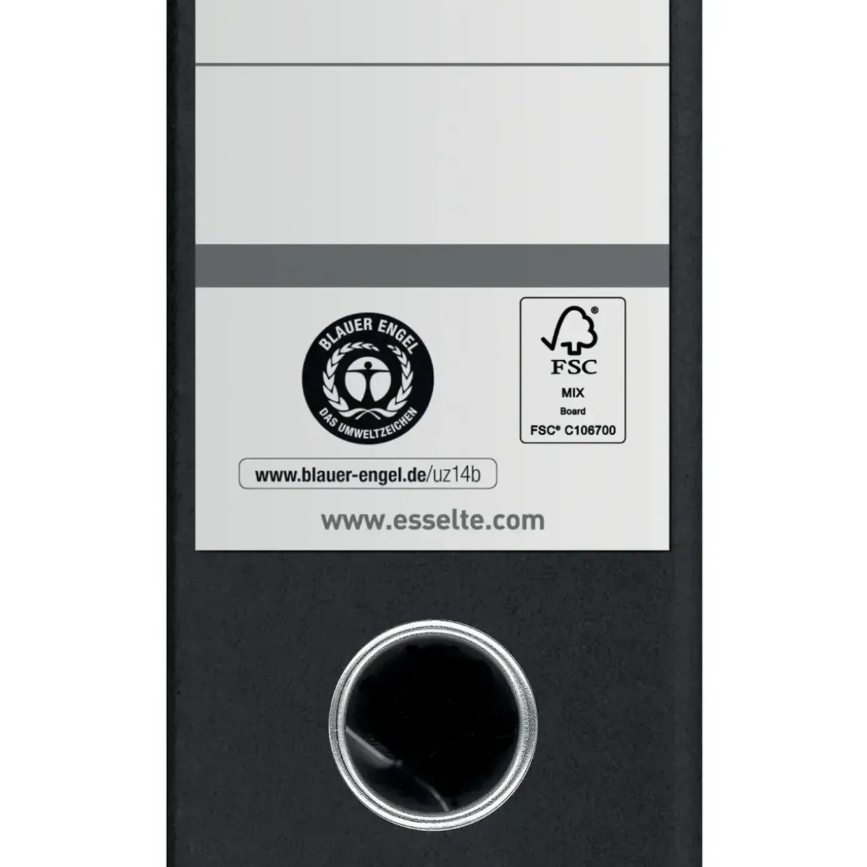 Brevordner Esselte No 1 A4 75mm hvid POB - 10 stk