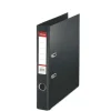 Brevordner Esselte Std PP A4 50mm sort - 10 stk