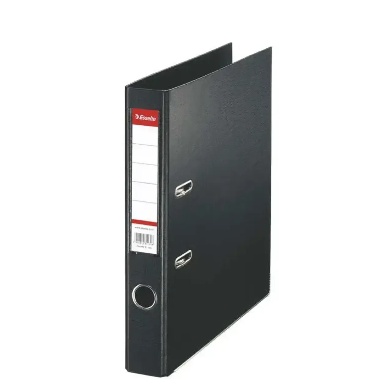 Brevordner Esselte Std PP A4 50mm sort - 10 stk