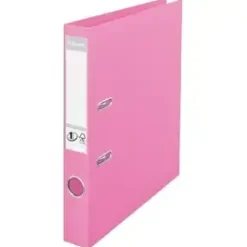 Brevordner Solea No1 Esselte PP A4 50mm lilla
