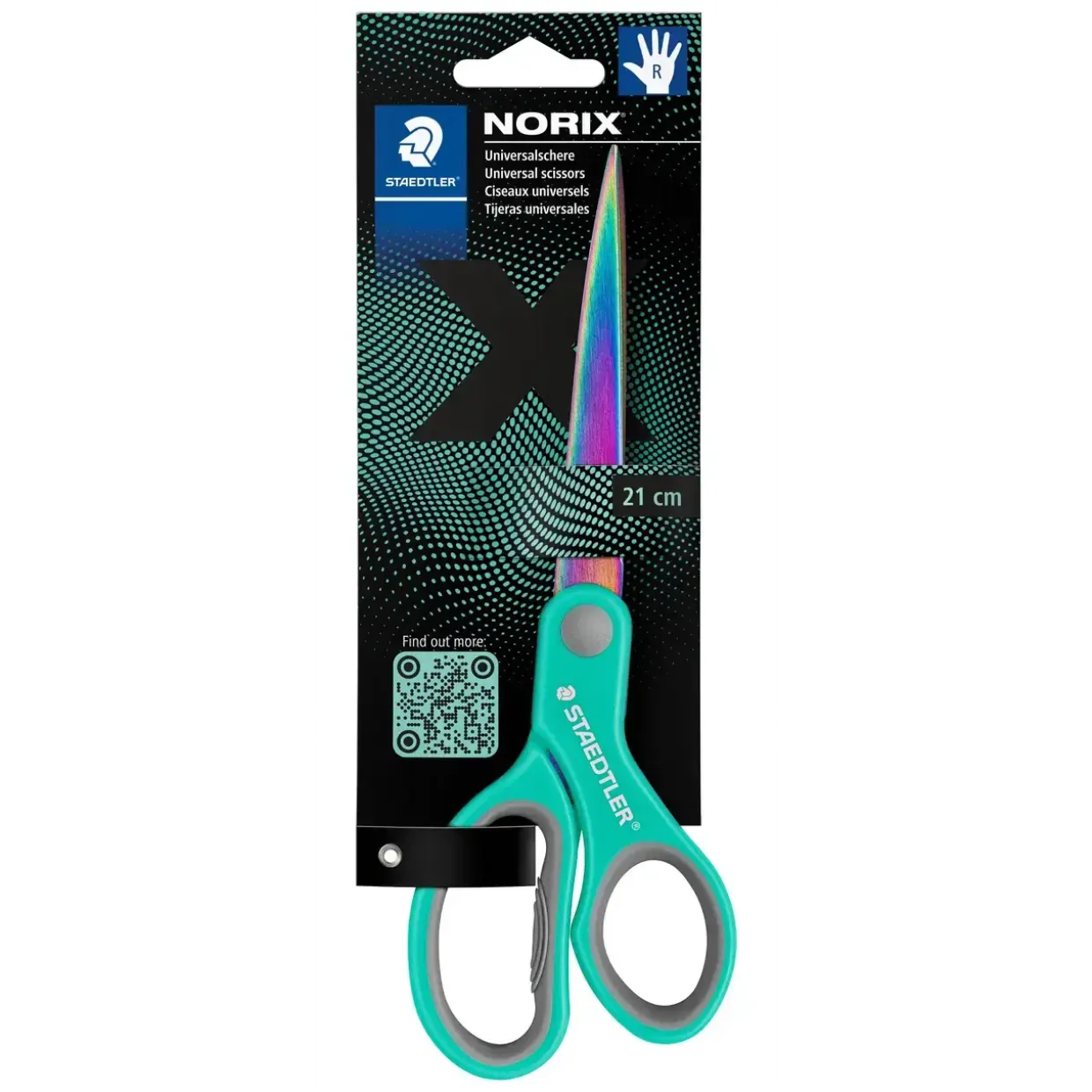 Børnesaks Staedtler Norix 21cm blister ass