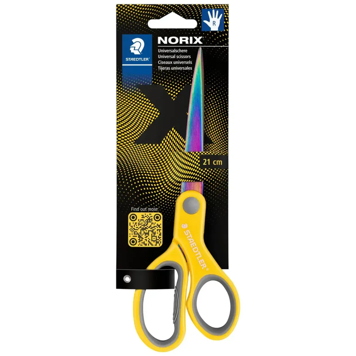 Børnesaks Staedtler Norix 21cm blister ass