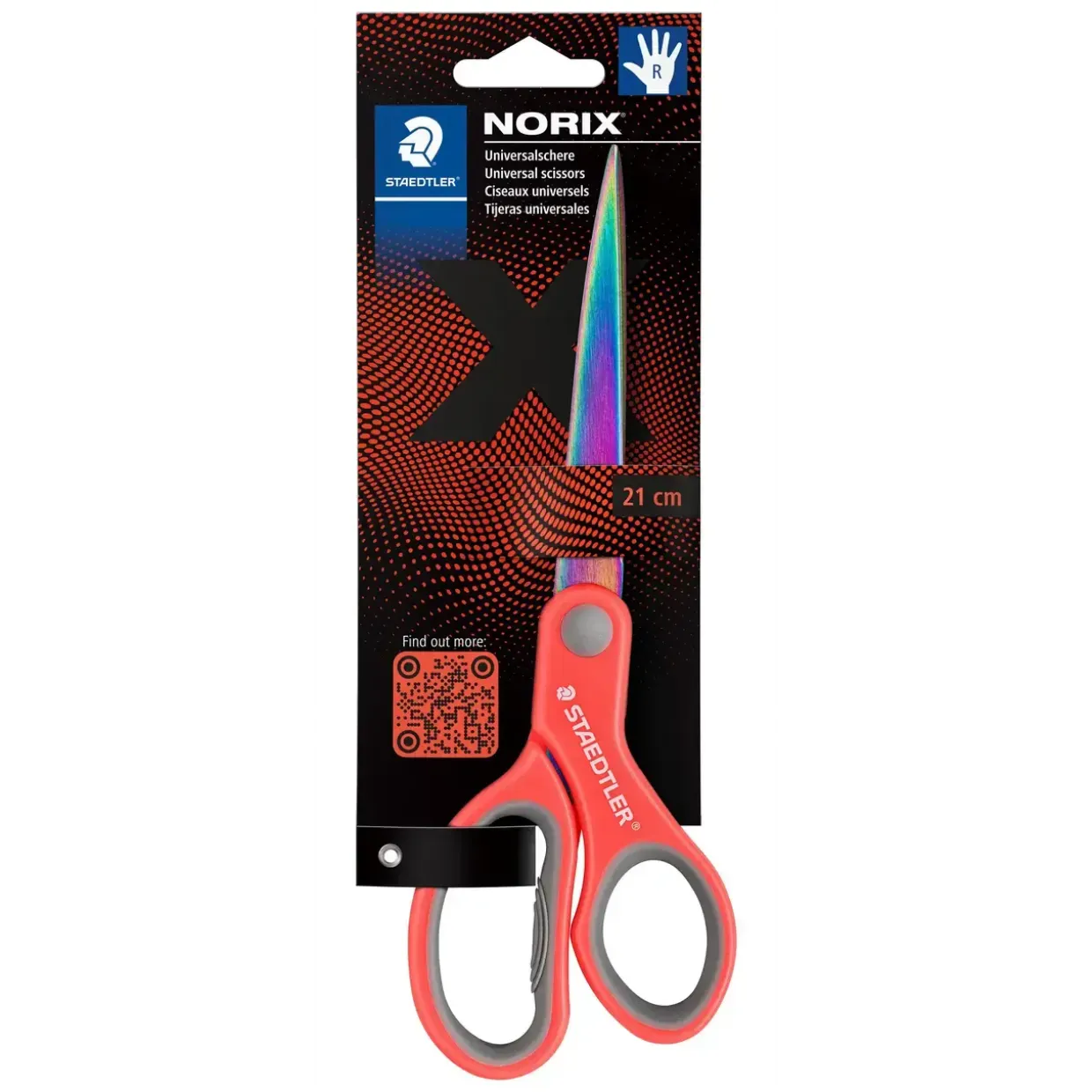 Børnesaks Staedtler Norix 21cm blister ass