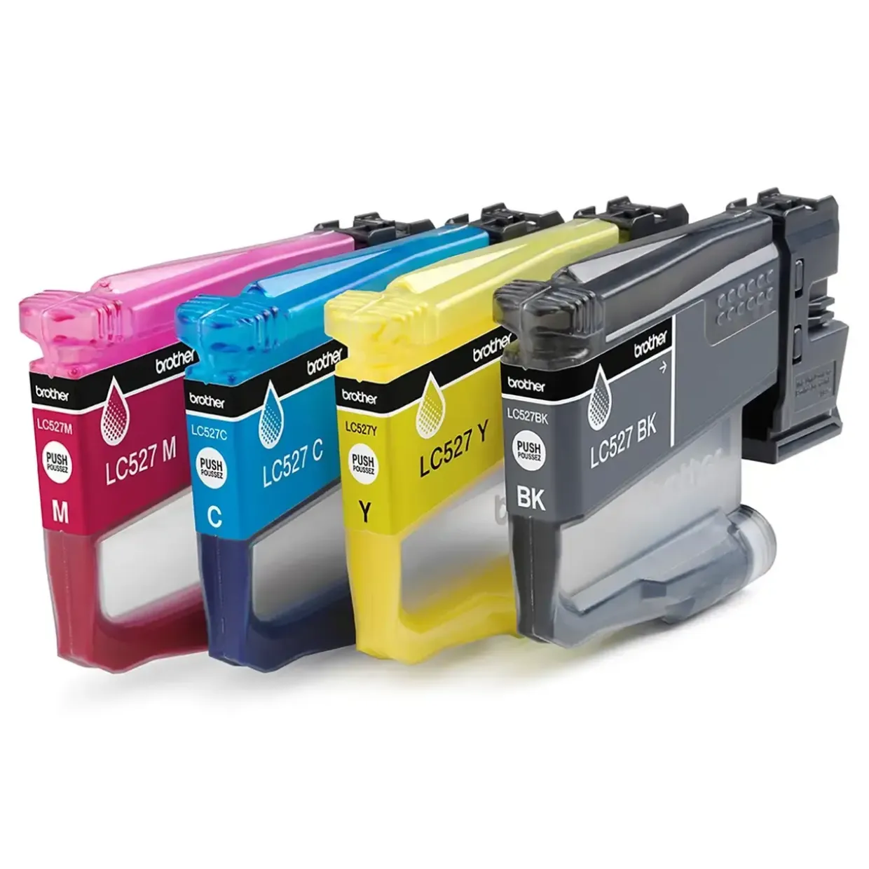 Brother LC527VAL, Blækpatron, CMYK, Multipack