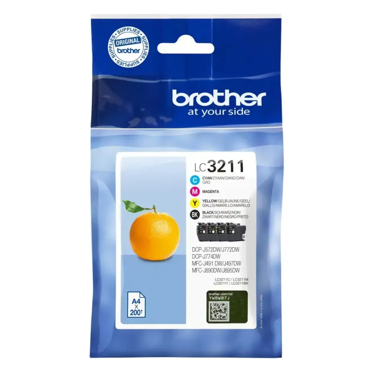 Brother LC3211 Value pack BK/C/M/Y