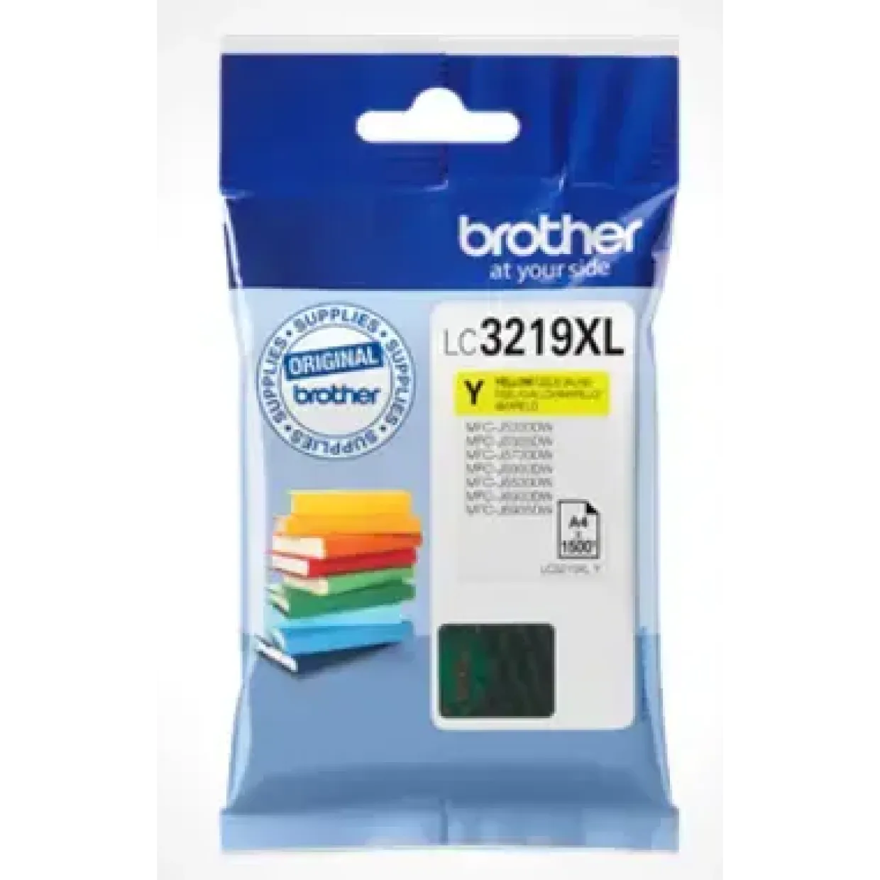 Brother, LC3219XLY, Blækpatron, Gul, 1500 sider