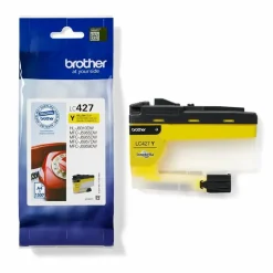 Brother LC427Y, Blækpatron, Gul, 1500 sider