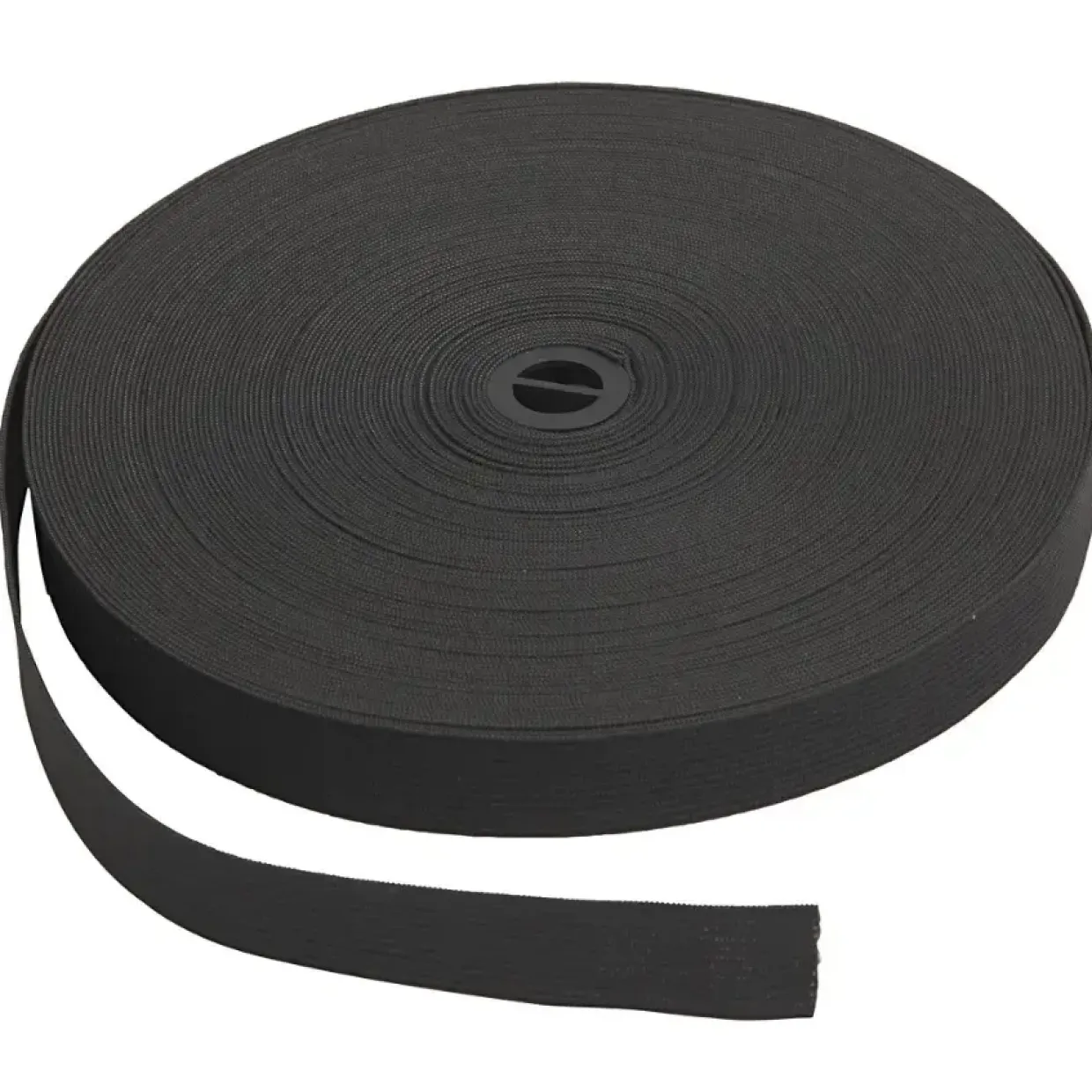 Bukseelastik 2 cm sort - 25 meter