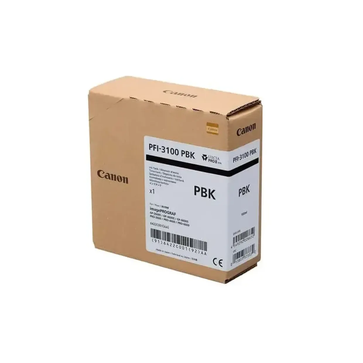 Canon blækpatron PFI-3100 Photo Black