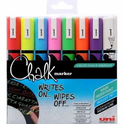 Chalk Marker stregtykkelse: 1,8-2,5 mm ass. farver - 8 stk