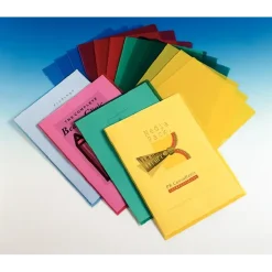 Chartek gul A4 Esselte 115 my transparent med præg - 100 stk