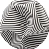 Click ornamenter - diameter 9 cm - Paris - 9 stk.