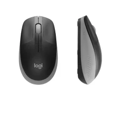 Computermus - Logitech M190 - Trådløs - Full-size - Grå