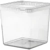 Condibøtte uden låg 19,2x19,2x19,1cm 5000 ml klar PP 1-rums Stor forpakning - 42 stk