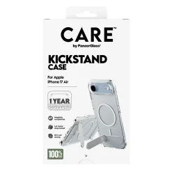 Cover – CARE by PanzerGlass – Feature Case – Transparent – Kickstand & MagSafe – iPhone 17 Air – Klar