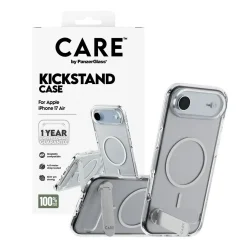 Cover – CARE by PanzerGlass – Feature Case – Transparent – Kickstand & MagSafe – iPhone 17 Air – Klar