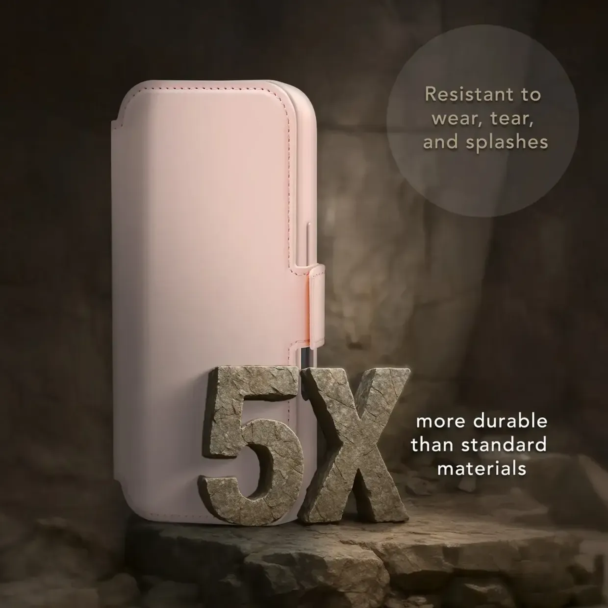 Cover iPhone 17 - Dbramante1928 Lynge MS ICON - Pink Sand