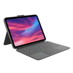 Cover Logitech Combo Touch for iPad 10.9'' (10th gen) Oxford Grey (Nordic)