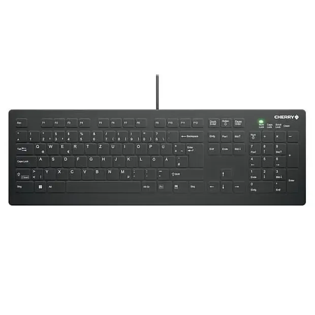 Cover til tastatur Cherry Silicone Key Membrane for AK-C8112, Silikone, Sort - Køb minimum 35 stk.