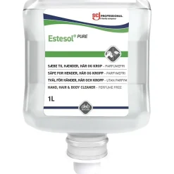 Cremesæbe SC Johnson Estesol PURE 1000 ml uden parfume - 6 stk