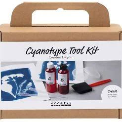 Cyanotypi kit - tilbehør - blå - 1 pk