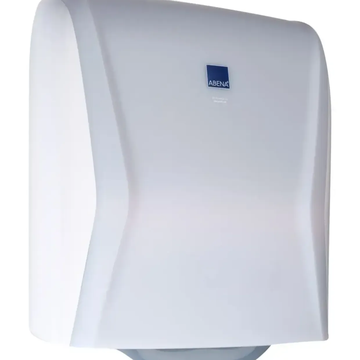 Dispenser, ABENA Technology by Hagleitner, hvid, plast, til håndklæderuller, analog - 1 stk