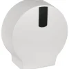 Dispenser, Classic Recycled, Midi, 12x34x36cm, Ø33,5cm, hvid, plast, til midi jumboruller, restrullefunktion