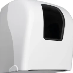 Dispenser, Classic Recycled, 23x31x33cm, hvid, plast, håndklæderuller m. rude
