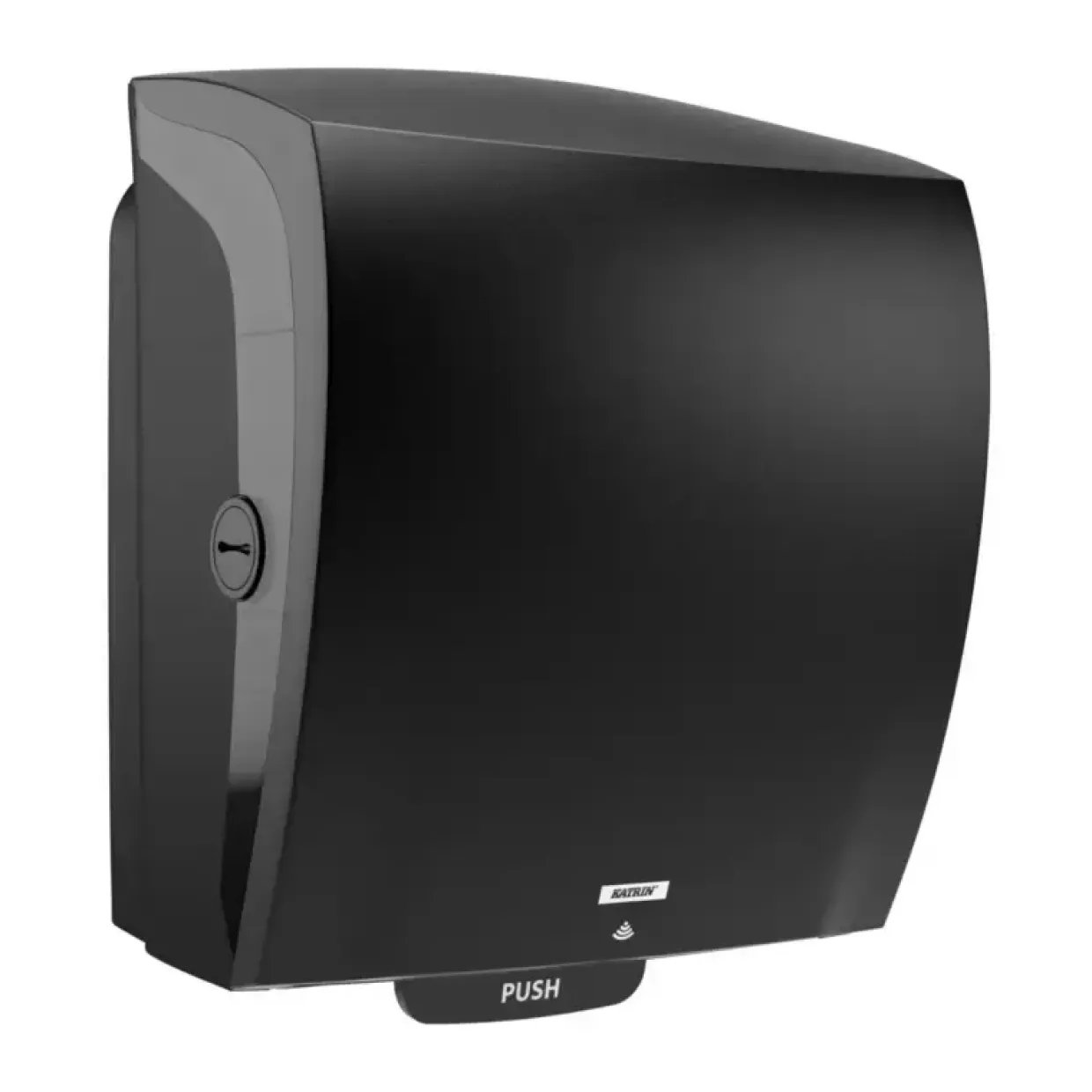 Dispenser – Katrin Hybrid System – til aftørringspapir – Hvid – 84739