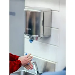 Dispenser, Katrin 993100, til midi håndklæderuller, stålgrå, midi,