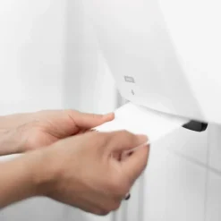 Dispenser, Katrin 84739, 21,6x32,2x39,7cm, hvid, plast, til håndklæderuller